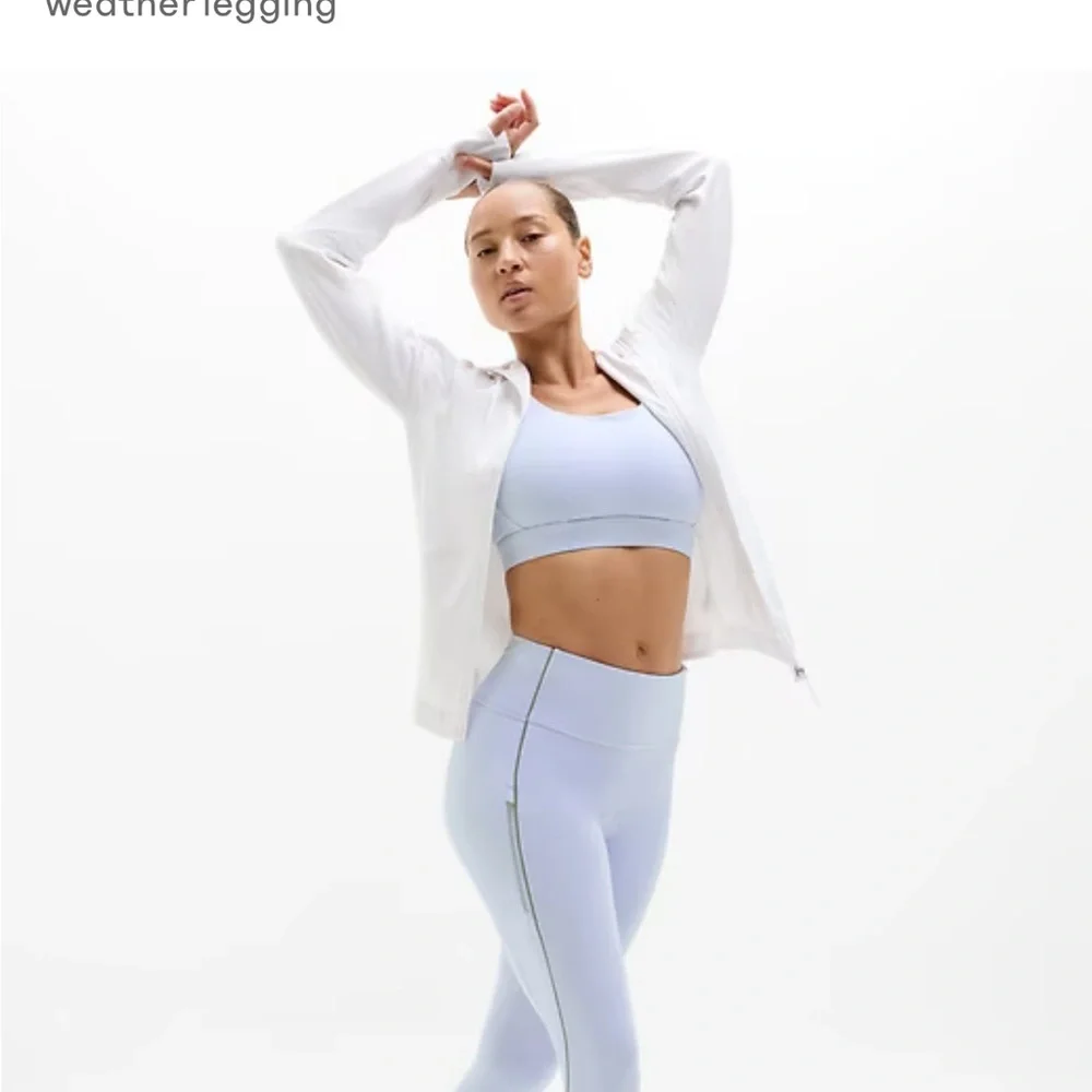 Athleta Rainier High Rise Reflective Stripe Legging - Picture 10 of 16